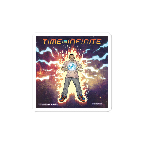 TIMEisINFINITE Album Artwork Bubble-free Stickers