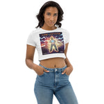 TIMEisINFINITE Album Artwork Organic Crop Top