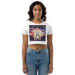 TIMEisINFINITE Album Artwork Organic Crop Top