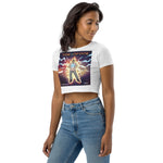 TIMEisINFINITE Album Artwork Organic Crop Top