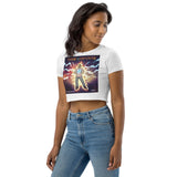 TIMEisINFINITE Album Artwork Organic Crop Top